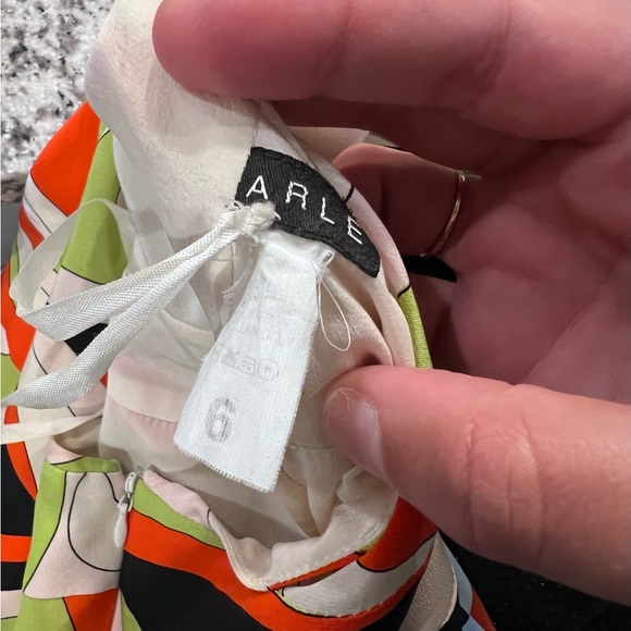 Y2K Searle Funky Halter Knee Length Dress Size 6 - Picture 7 of 7